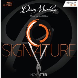 DM2503 Signature Regular Комплект струн для электрогитары, никелированные, 10-46, Dean Markley DM2503-1