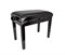 HY-PJ018A-GLOSS-BLACK Банкетка, черный/черный, кожзам, Rin HY-PJ018A-GLOSS-BLACK - фото 13285